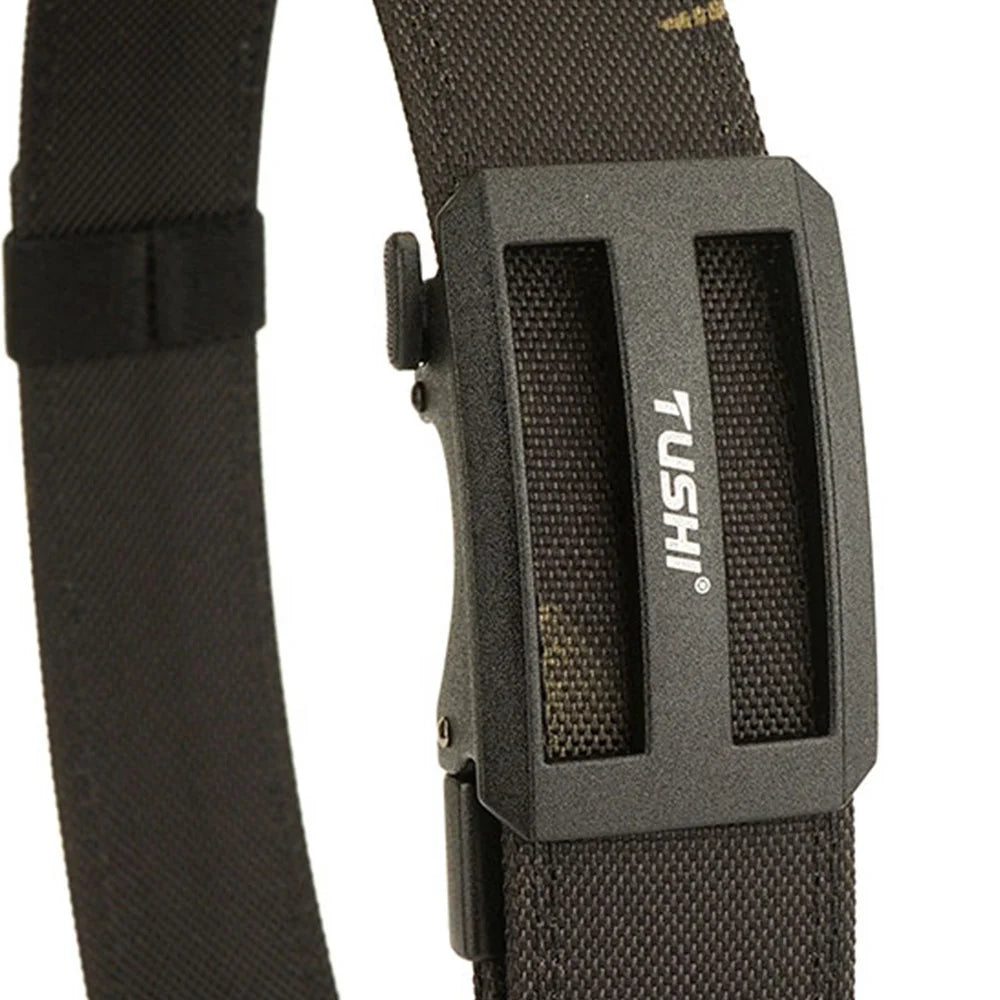 TUSHI Customizable Double-Layer Nylon Leisure Belt Environmentally Friendly Thickened with Zinc Alloy Multifunctional-Wholesale