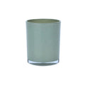 Colored Frosted Glass Scented Candle Holder Ready Supply Glass Candle Cup 200ml Glass Candle Container