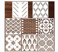 New Design Reusable Plastic Templates Mandala Drawing Stencils Painting Stencil for Wall and Floors