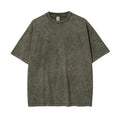 Wholesale Men Acid Wash T Shirt Streetwear Hip Hop Stone 100% Cotton t Shirts With logo Customize Oversized Vintage T-shirt
