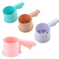 Home Kitchen Fine Mesh Flour Sieve with Bolts for Sifting Chocolate Icing Sugar Powder Cocoa Coffee Wheat Flour