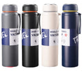 800ML 1L Stainless Steel Large Capacity Insulated Water Bottles Thermal Flask Portable Outdoor Kettle for Sports With Tea Filter