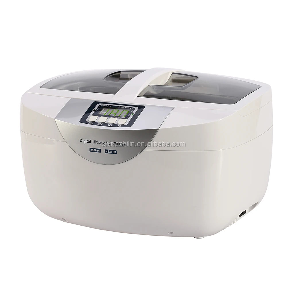 Codyson 2.5L CD-4820 Self-cleaning Household Appliances 35000HZ Professional Heat Ultrasonic Jewelry Glasses Watch Cleaner