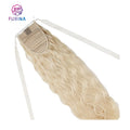 Factory-direct Remy Human Hair Ponytails Silky Hair Golden Drawstring Ponytails for Black Women Daily Life
