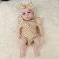 1:1 Ratio Lifelike Soft Full Silicone 2.76kg 45cm Reborn Baby Girl Full Body Silicone Newborn for Kids Gift