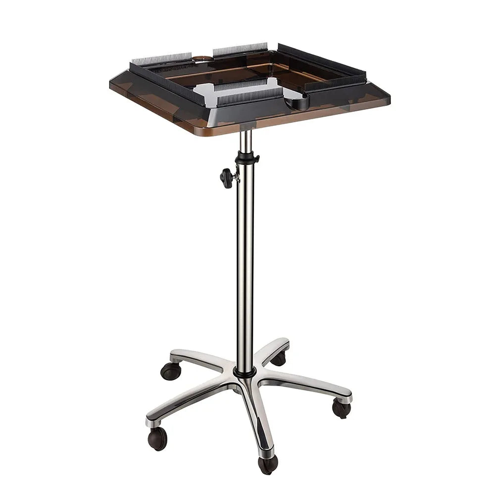 Wholesale Adjustable Hair Extension Tool Tray Cart Barber Salon Trolley Tray Cart
