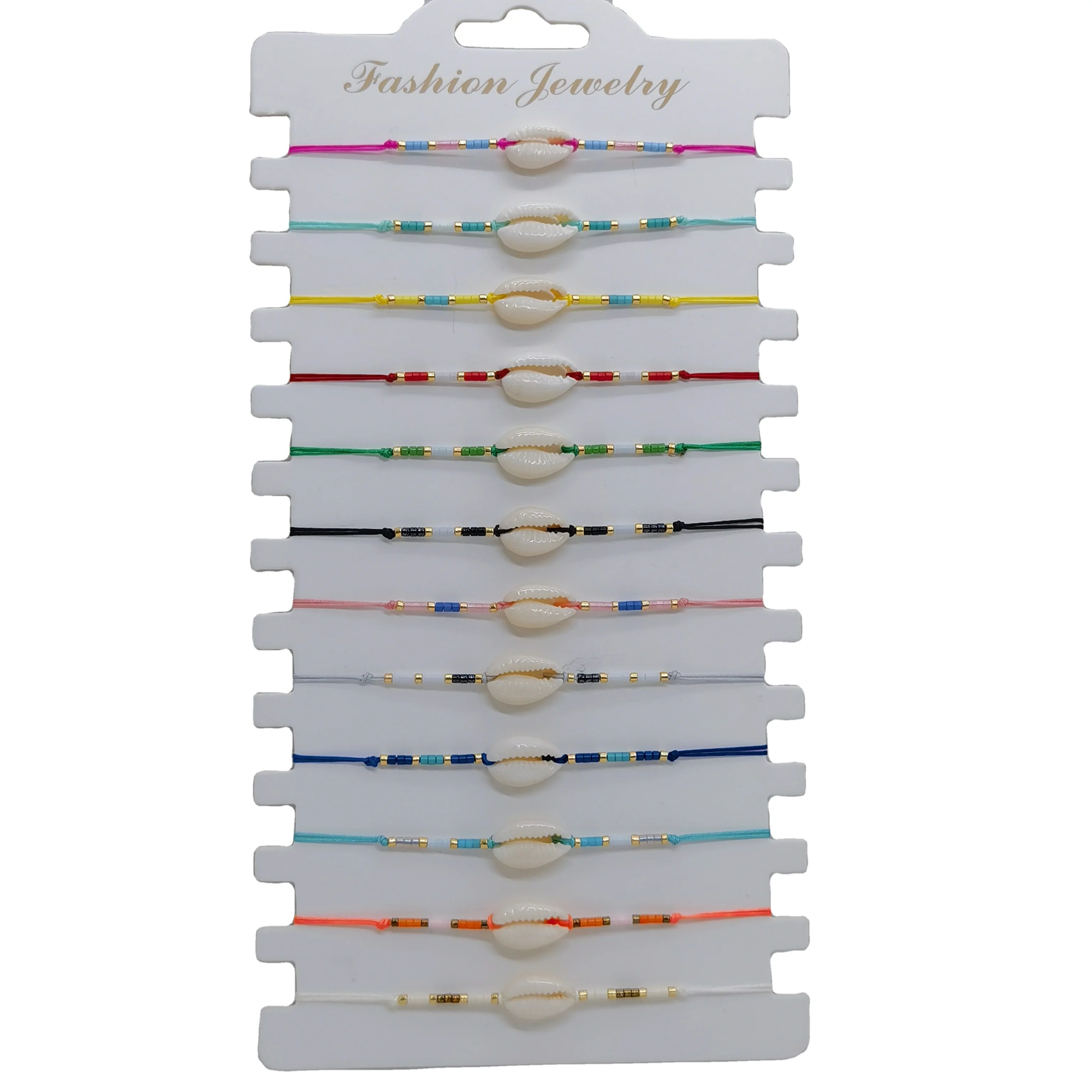 Customized Bohemian Style Beach Shells Japanese MIYUKI Pearl Bracelets Twelve Color Women's & Unisex Party/Gift-Perfect Jewelry