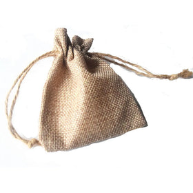 Fashion Trendy 7x9 Linen Mesh Storage Pouch Bag with Drawstring Fro Fruit Makeup Jewelry and Vegetables Package