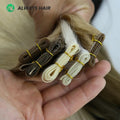 Machine Made 100% Chinese Cuticle Remy Human Hair Wefts Extensions Long Straight