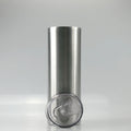 Customized Straight Skinny Tumbler 20OZ Double Wall Stainless Steel Coffee Mugs with Leak Proof Lids Skinny Tumblers