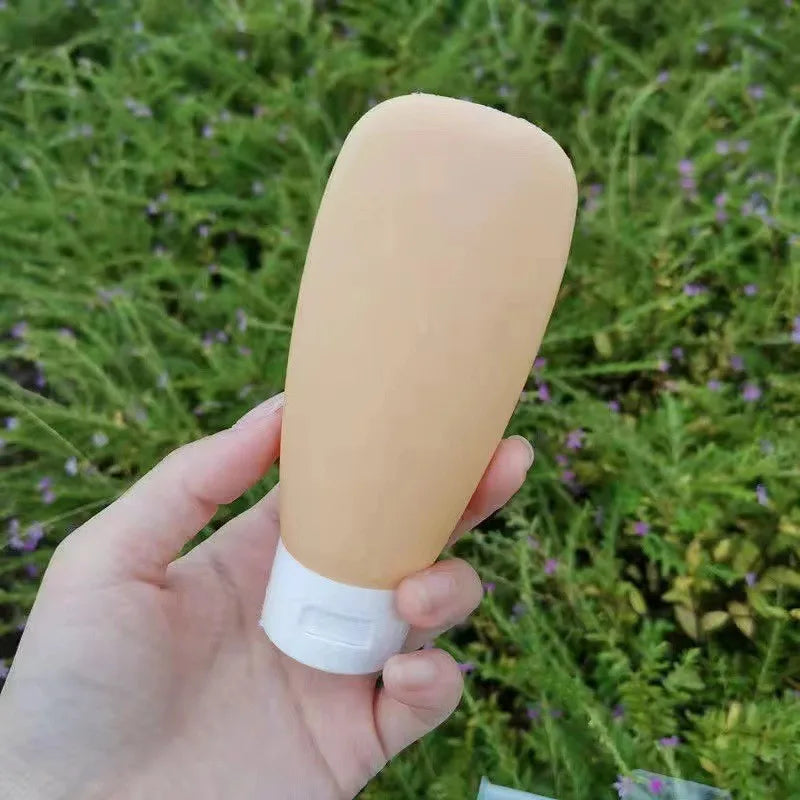 60ml 100ml  Ins Nordic Hose Squeeze Bottle Shampoo Shower Gel Hand Cream Lotion Cosmetics Sub Bottle