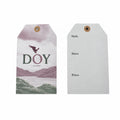 White Card Paper Hangtag New Design Custom Offset Printing Die Cut Logo Hang Tags for Clothing