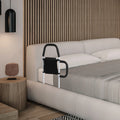 MSMT Bed Rails for Elderly Adults - Bed Assist Rail with Dual Handrails & Fall Prevention Guard Bed Assist bar with Storage Bag