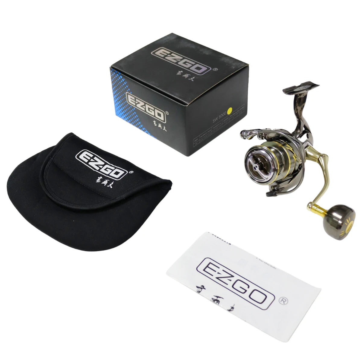 Saltwater Aluminum Alloy Right Hand Spinning Fishing Reel with 5.2:1 Gear Ratio for Fake Bait Model LF038 for Stream River Lake
