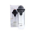 Modern  Design Milk Cup Frother with Glass Cup  Manual for Coffee