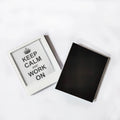Cheap Price Magnetic Photo Frame Adhesive DIY Size Crystal Surface 4"*6" Fridge Magnets