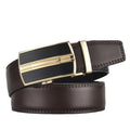 Custom Black Ratchet Belt for Men New Design with Adjustable Automatic for Buckle Made From Cow Hide Leather and Alloy