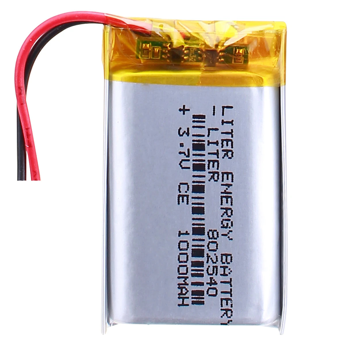 802540 1000mAh Lithium Battery 3.7V Rechargeable Li-polymer Battery With Pcb Charge Protection