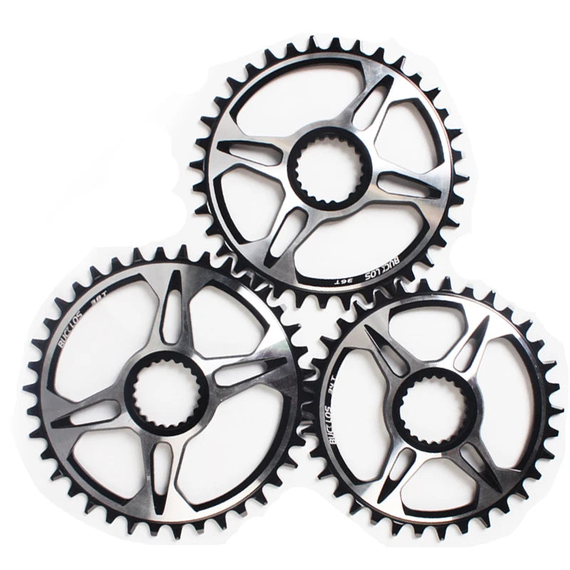 BUCKLOS 12 Speed Chain Ring M6100 M7100 M8100 M9100 for Direct Mount Crankset 32T/34T/36T/38T T6 AL Bicycle Chain Ring
