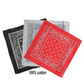 Paisley Bandana Scarf Neckerchief Bracelet Cashew Bandana Design Headscarf Novelty Print Headscarf for Men Women Unisex Adults