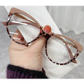 MK2312022 Custom Logo TR90 Anti-Blue Light Blocking Eyeglasses for Women Fashionable Cat Eye Optical Frame Anti-Reflective