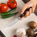 3.5 Inch 3cr13 Stainless Steel Kitchen Paring Knife with Ergonomic Pakka Wood Handle Eco-Friendly Gift Box