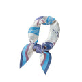 GLS032 Fashion Ladies' Spring Silk Scarf 70x70cm Black Square Soft Smooth Feeling