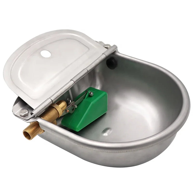 Livestock Automatic Cattle Horse Drinking Bowl Water Saving Cattle Drinker Cow Sheep Water Trough with Copper Valve