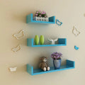 Wooden Wall Mounted Moon Crystal Shelf  Crescent Moon Carved Solid Wood Shelf