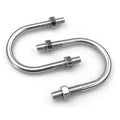 Factory Wholesale M3-M30 Zinc Plain Shaped Stainless Steel U-bolt with Nut