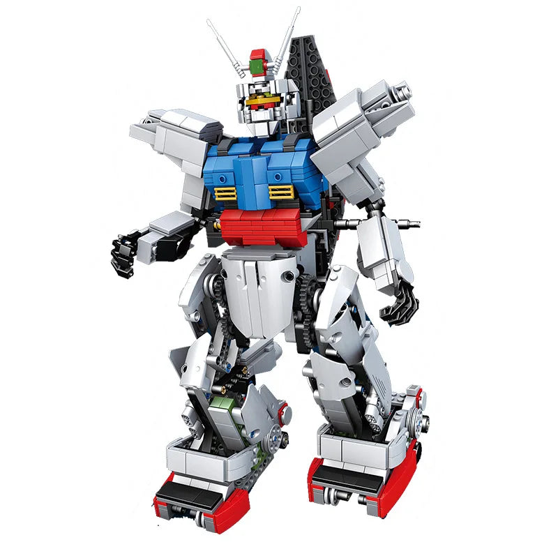 MX RX78 Super Robot War Mecha Classic Gundam Building Block Model Toys Mould King 15024 DIY Assemble Block Bricks Action Figure