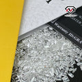 SICGEM Wholesale Loose Moissanite Small Size Melee Radiant Cut (0.7-2.9mm) VVS White Color