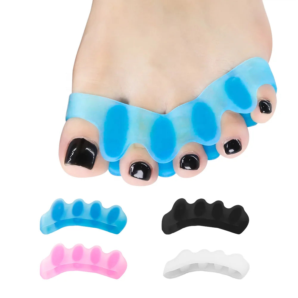 Gel Toe Separators Restore Toes to Original Shape Toes Corrector Spacers for Bunions Overlapping and Blisters