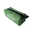 Custom Logo Large Reusable Eco-Friendly Waterproof Polyester Makeup Organizer Zipper Pouches Travel for Bags