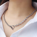 Elegant Unisex Sliver Chains Necklaces Luxury Long 60cm Necklace Custom Length Fashion Necklaces for Women Man