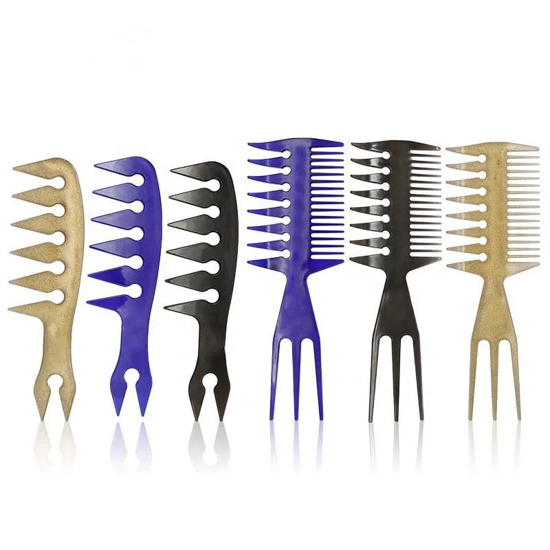 Styling Comb Beard Brush Professional Hair Comb Set for Men Barber Accessories  Portable Shaping and Teasing Wet Combs Tools