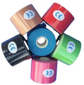 2025 Free Sample Sports Athlete Golf Tennis Colour Kinesiology Sports Tape