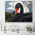 DIY Diamond Painting Full Square/Round Animal Black Swan Canvas Craft Art Adult Home Decoration Embroidery Accessory Kit Drill