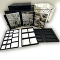Welcome Factory-price Marble Specimen Desktop Stand Quartz Stone Display Racks Tile Marble Sample Book