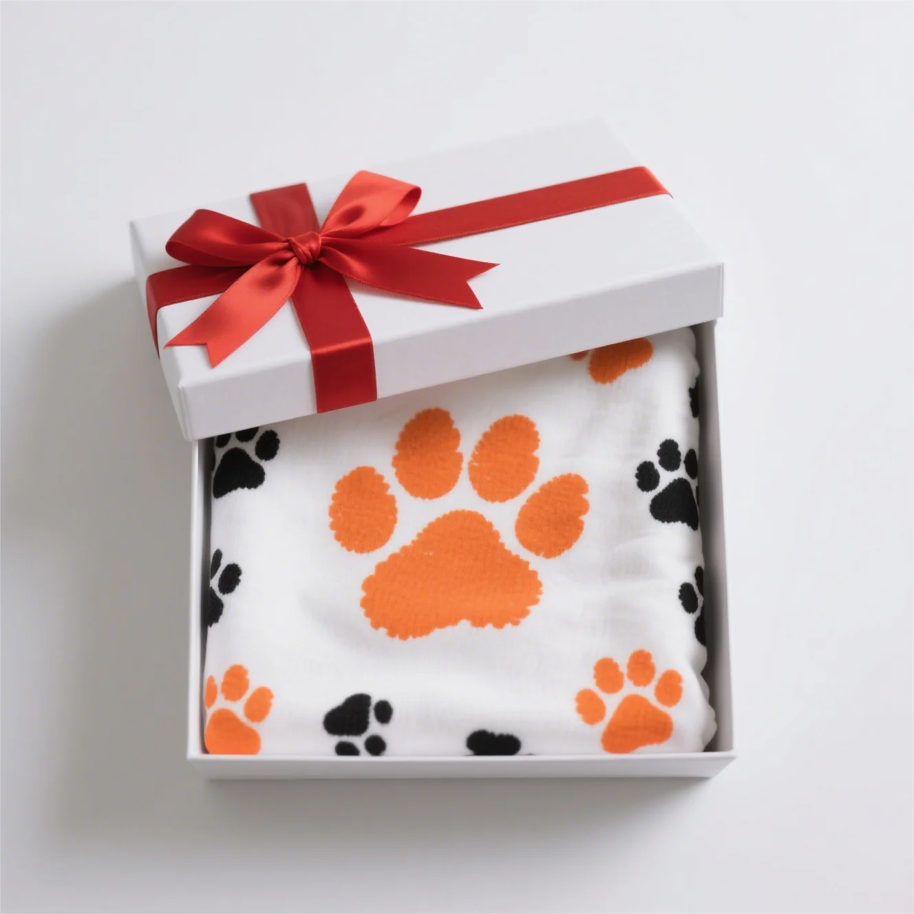 Assorted Sizes White Kraft Paperboard Gift Packaging Boxes with Lids for Wrapping Birthday Christmas Holiday Present Items