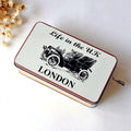 British Style Metal Hand Music Box Jewelry Box Music Box