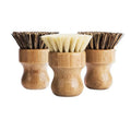 OEM Natural Detergent Bamboo SISAL Fiber POT Dish Brush for Kitchen Cleaning Brush Set