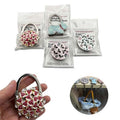 Top Seller Wholesale Uniquegifts Model 03 Crystal Bag Holder Table Hanger Purse Hook Custom Bulk Metal Letterpress Printed Art