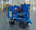 Refractory Dry Mix Castable Shotcrete Machine with Sector Rotor Body