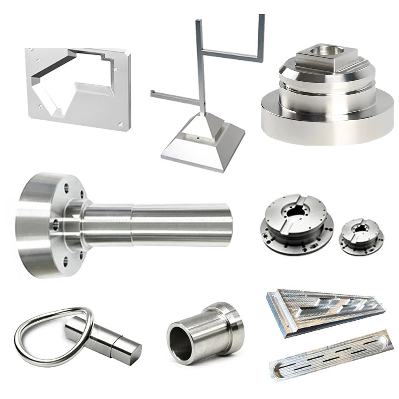 High Precision Cnc Manufacture Machining Set 5 Axis Automatic Lathe Metal Aluminum Stainless Steel Turning Cnc Machining Parts