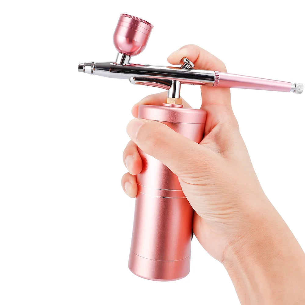 OEM/ODM Design 40ml Facial Skin Moisturizing Device Water Oxygen Jet Face Care Spray Gun Set