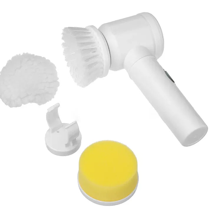 Multifunctional Wireless Magic 5 in 1 Electric Spin Scrubber Electric Rechargeable Cleaning Brush for Bathroom