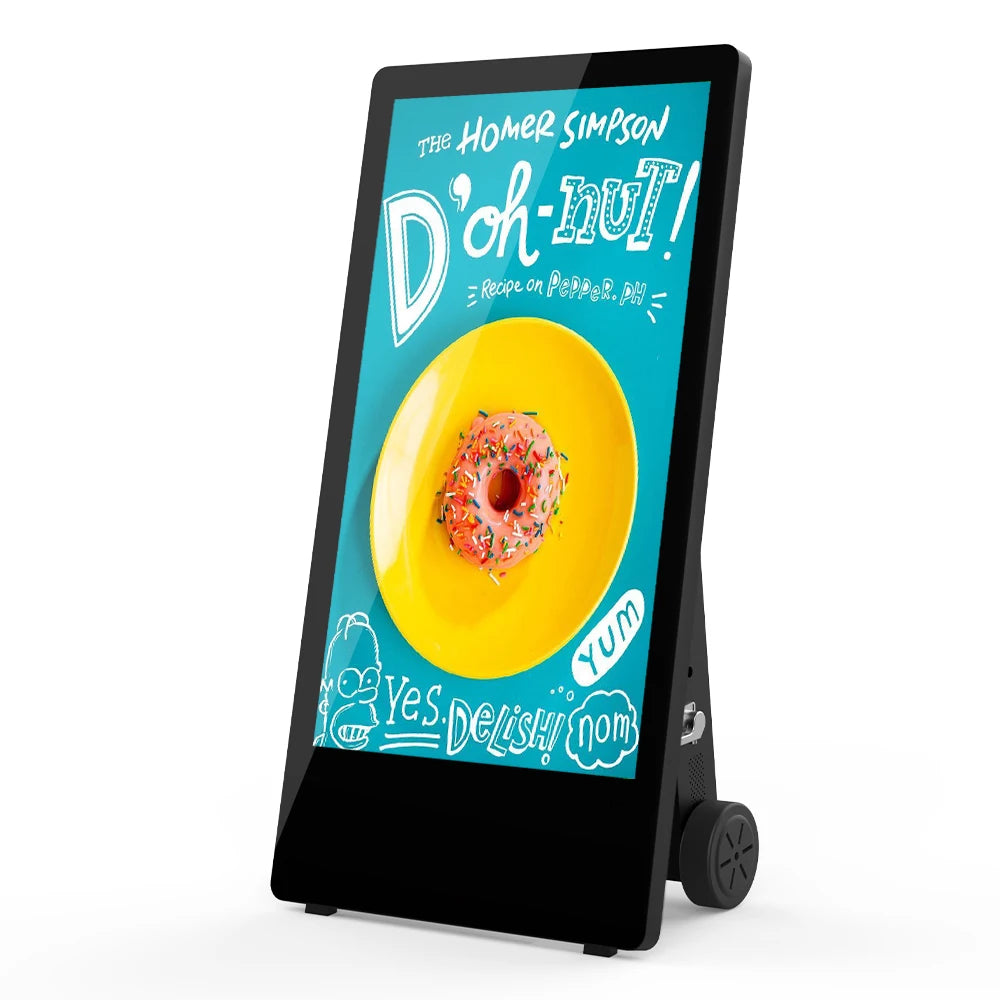 High Brightness Outdoor Digital LCD Advertising Kiosk Touch Screen Display for Shopping Malls Stores Parks