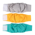 Reusable Small to Large Waterproof Male Dog Belly Wrap Washable Male Dog Diapers
