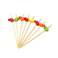 Many Occasions to Use Skewers of Fruit Barbecue Can Be Used Environmentally Friendly Bamboo Stick Non-stick Tools Natural Bamboo